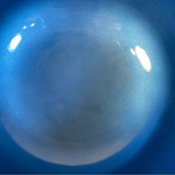 Towle Silver Plated Rich Blue Enamel Bowl 5" EP 5001 Mid 20th Century - Picture 4 of 16